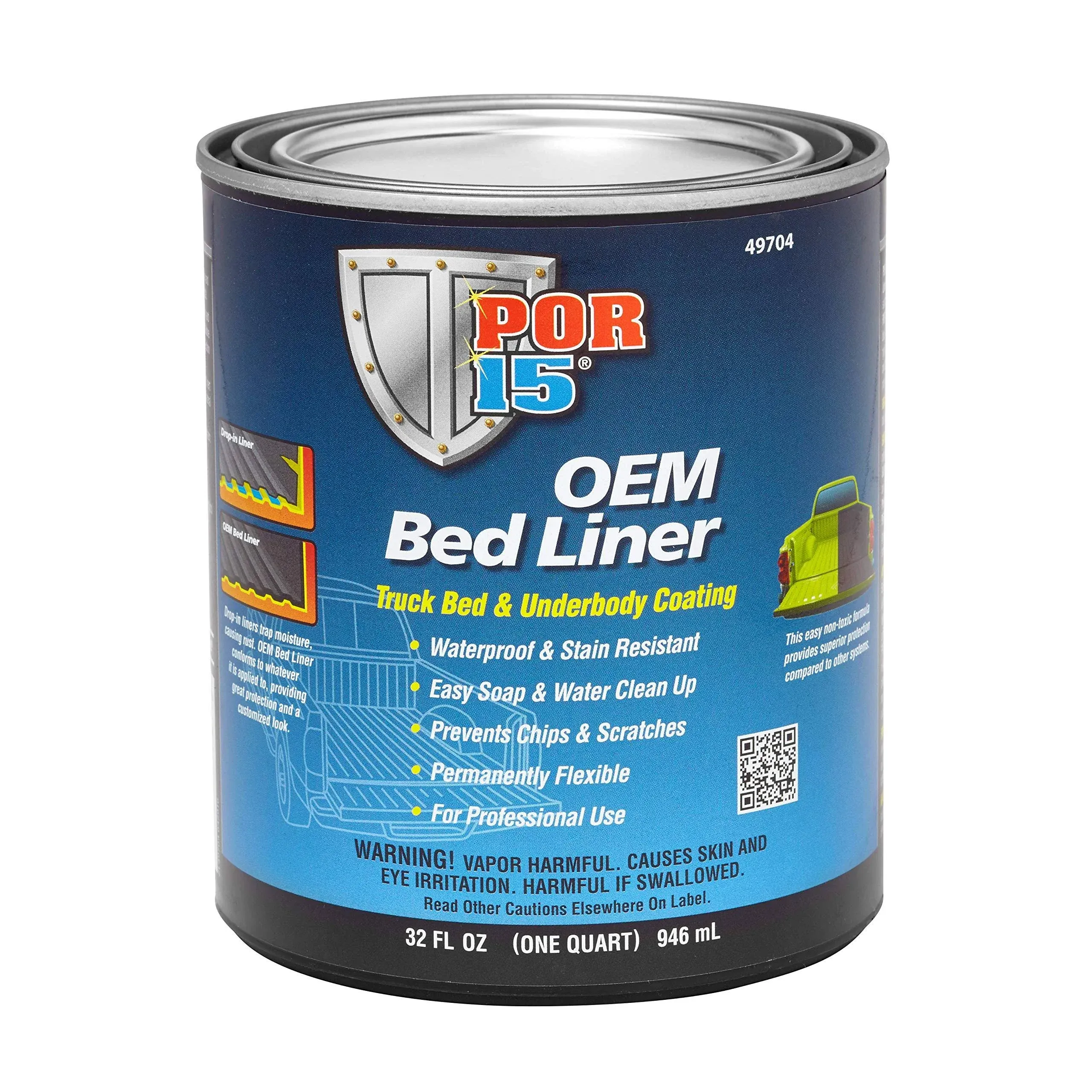 POR-15 49704 OEM Bed Liner 32oz