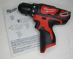 Milwaukee 2407-20 M12 12-Volt Cordless 3/8" Drill/Driver (Bare Tool)