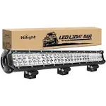 Nilight 25" LED Light Bar Flood Spot Combo Waterproof Driving Lights Off Road Lights