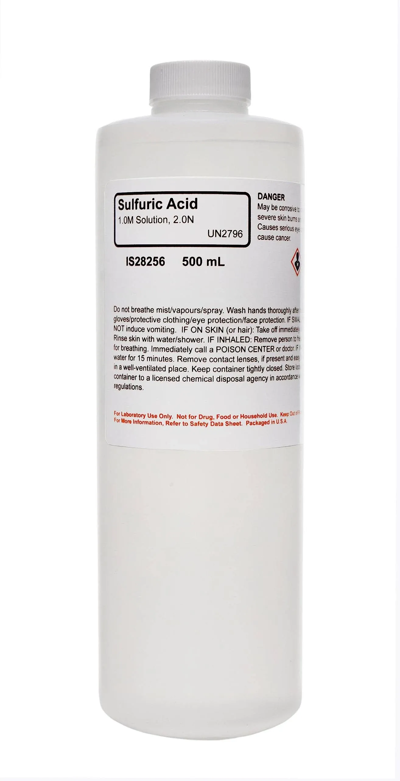 Aldon Chemicals: Sulfuric Acid Solution 1.0M 500ML SS1125-500ML