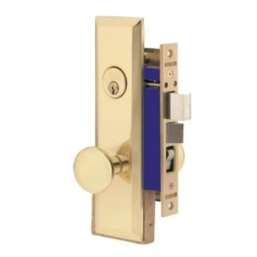 Marks USA -114A/3 - Metro Mortise Knob Lock - US3 - 7-5/8" x 1-1/16"- 