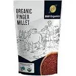 B & B Organics Finger Millet (Ragi), 500 g