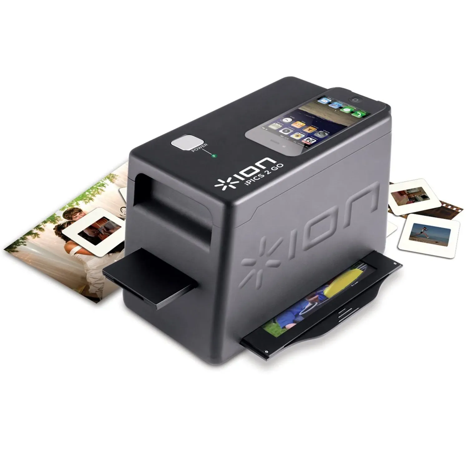 Ion ISC31 iPics 2 Go Photo Slide and Negative Scanner for iPhone 4/4S