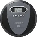 Insignia Portable CD Player NS-P4112W Skip Protection Travel Case Manual Tested