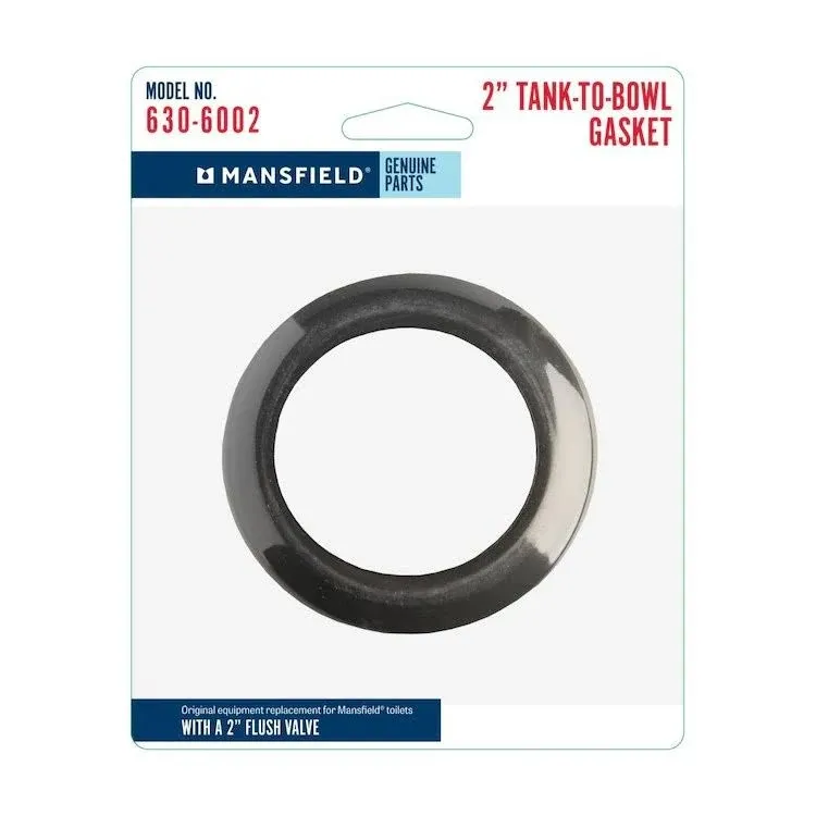 Mansfield 2 Pack, Tank-To-Bowl Gasket 