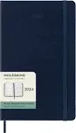 Moleskine Weekly Hardcover Planner - Large 2024 / Sapphire Blue