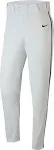 Men's Nike Vapor Select Piped Baseball Pants Large White/Black