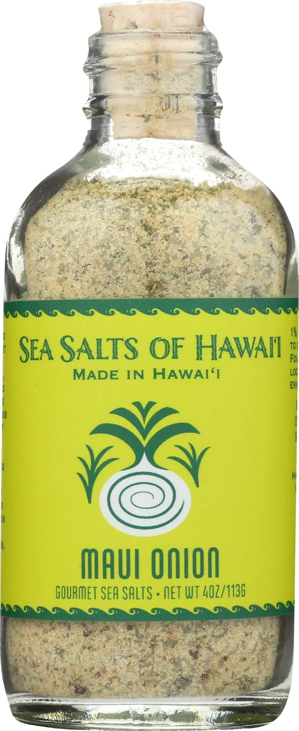 Sea Salts of Hawaii Seasoning Maui Onion Sea Salt