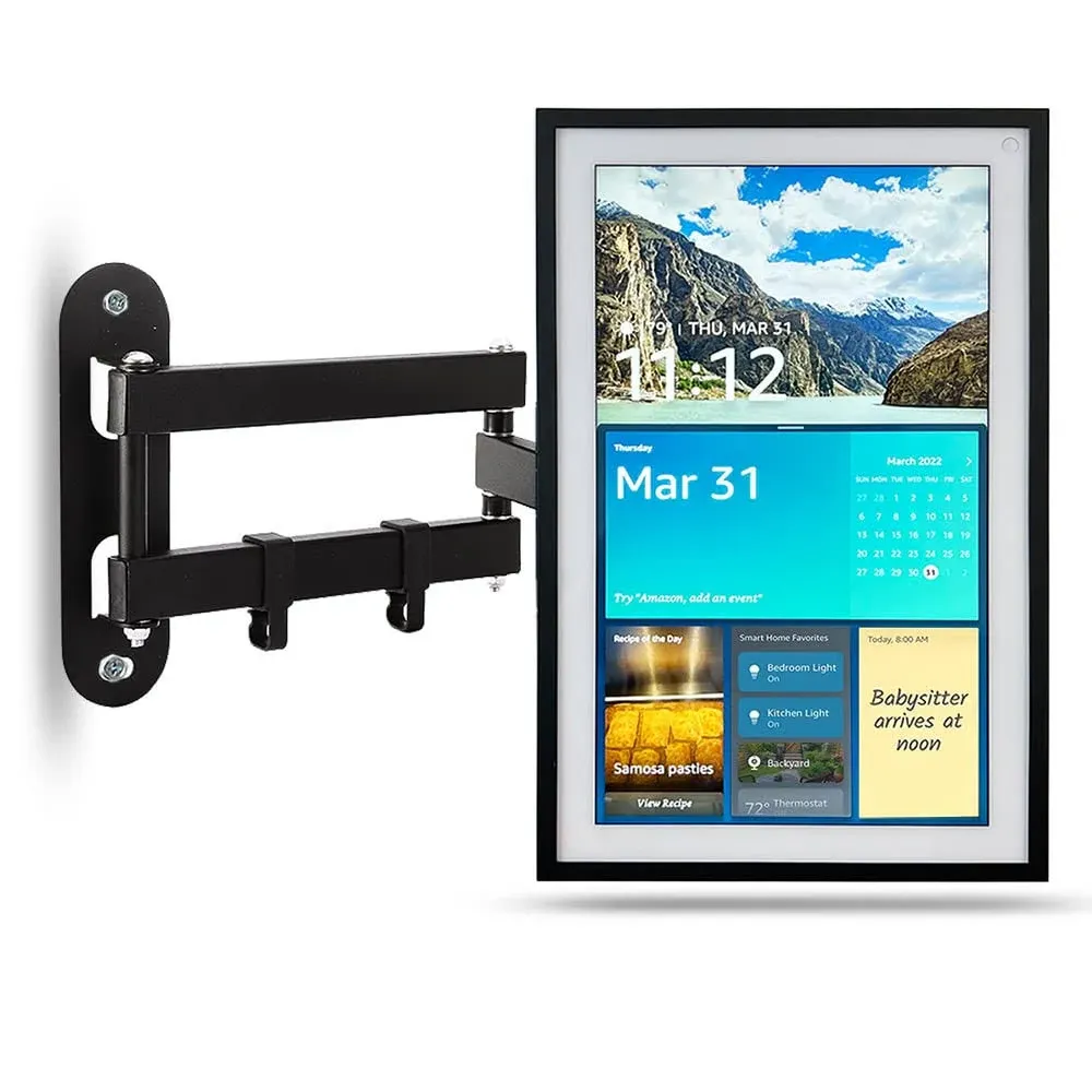 AutoSonic Mount for Echo Show 15, Adjustable Wall Mounting Bracket for All-New ...