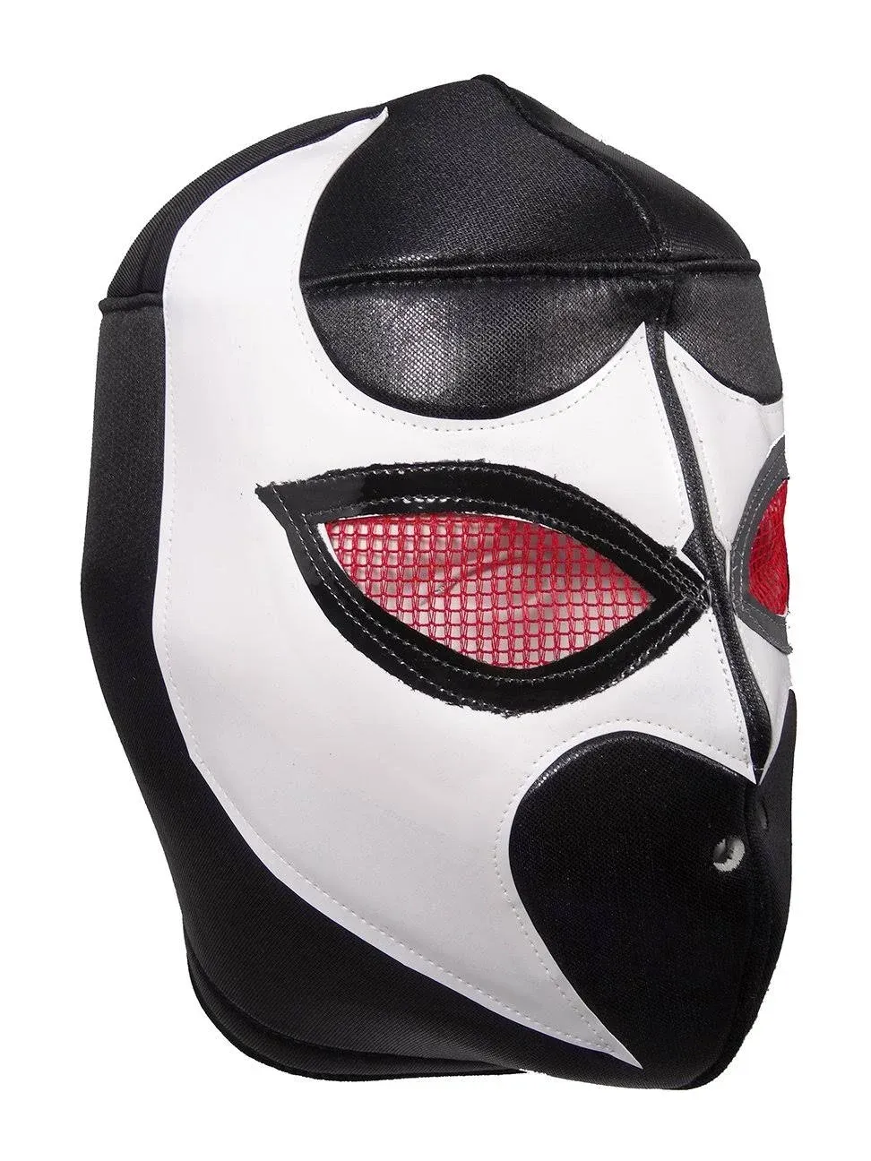 Black Viper Adult Lucha Libre Wrestling Mask (pro-fit) Costume Wear - Black