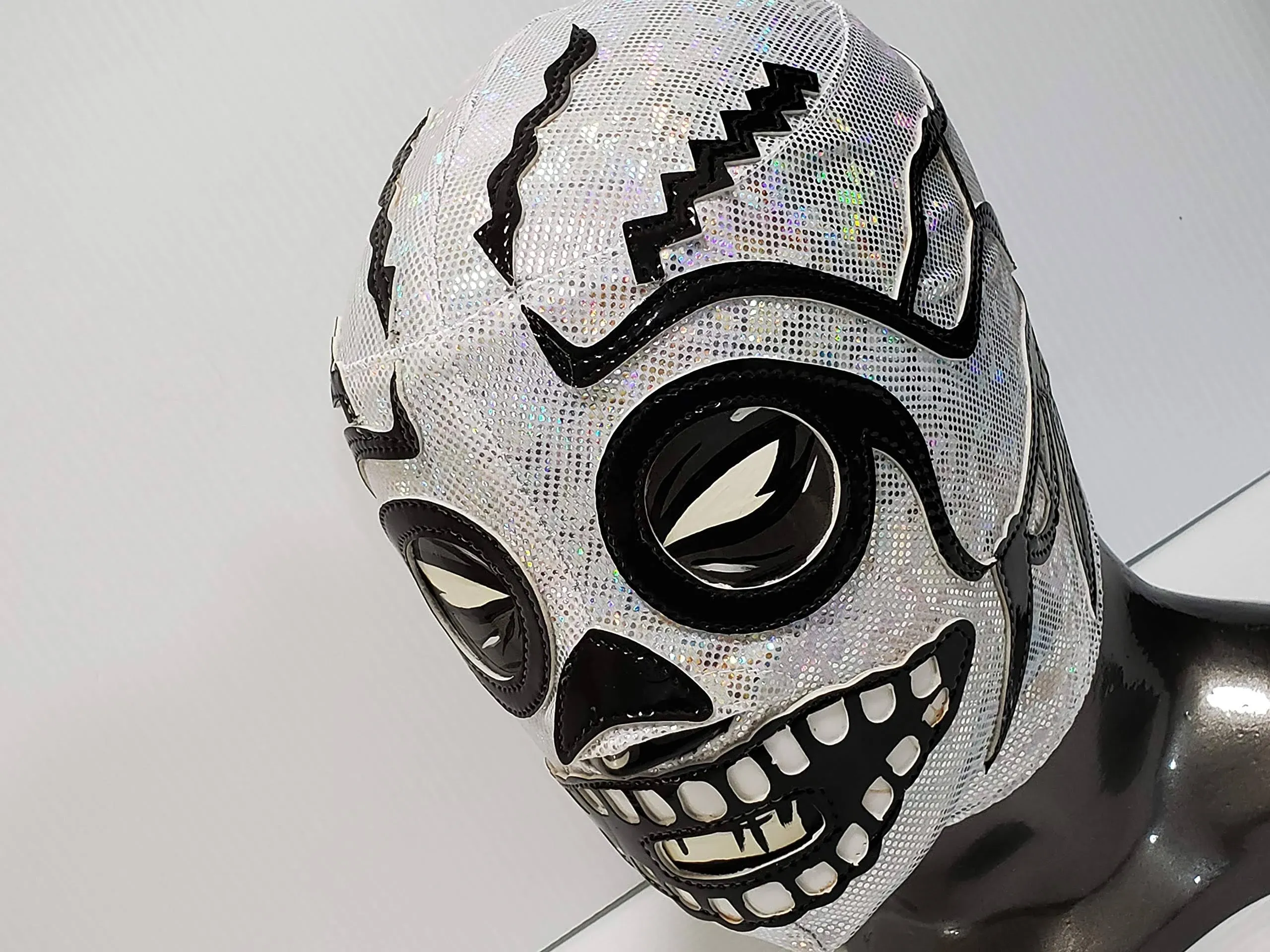 SKULL WRESTLING MASK LUCHADOR COSTUME WRESTLER LUCHA LIBRE MEXICAN MASKE