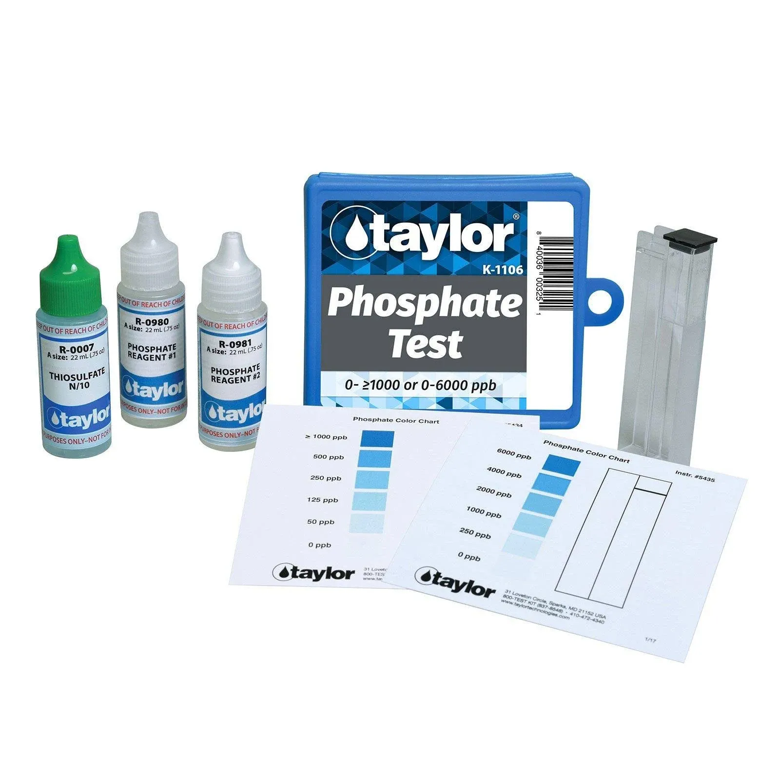 Taylor Phosphate Test Kit K-1106