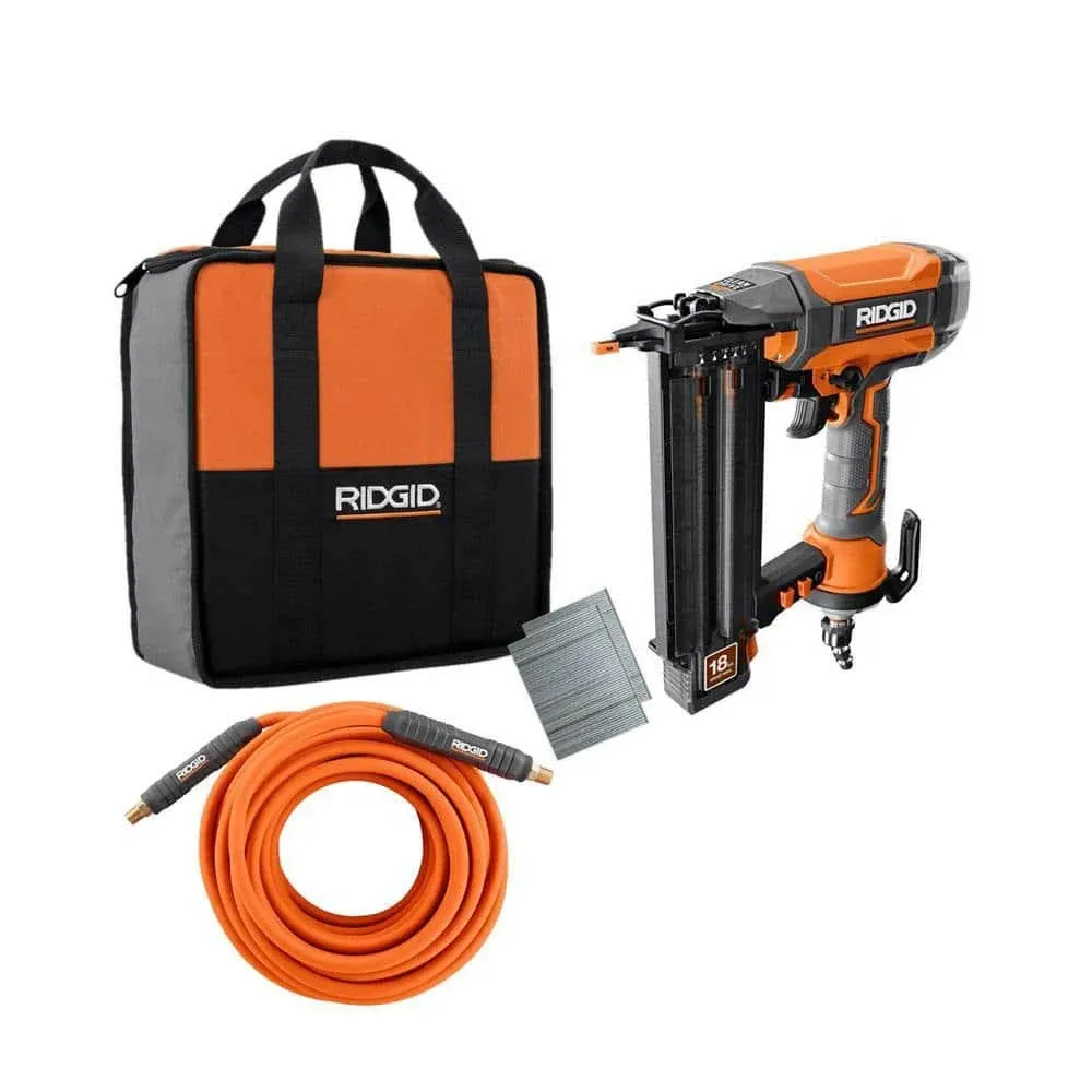 RIDGID 18-Gauge 2-1/8 in. Brad Nailer with CLEAN DRIVE Technology