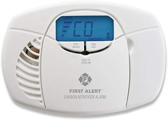 First Alert Co410 - Battery-Powered Carbon Monoxide Alarm Digital Display