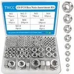 TWCC Metric Hex Nuts Assortment Kit