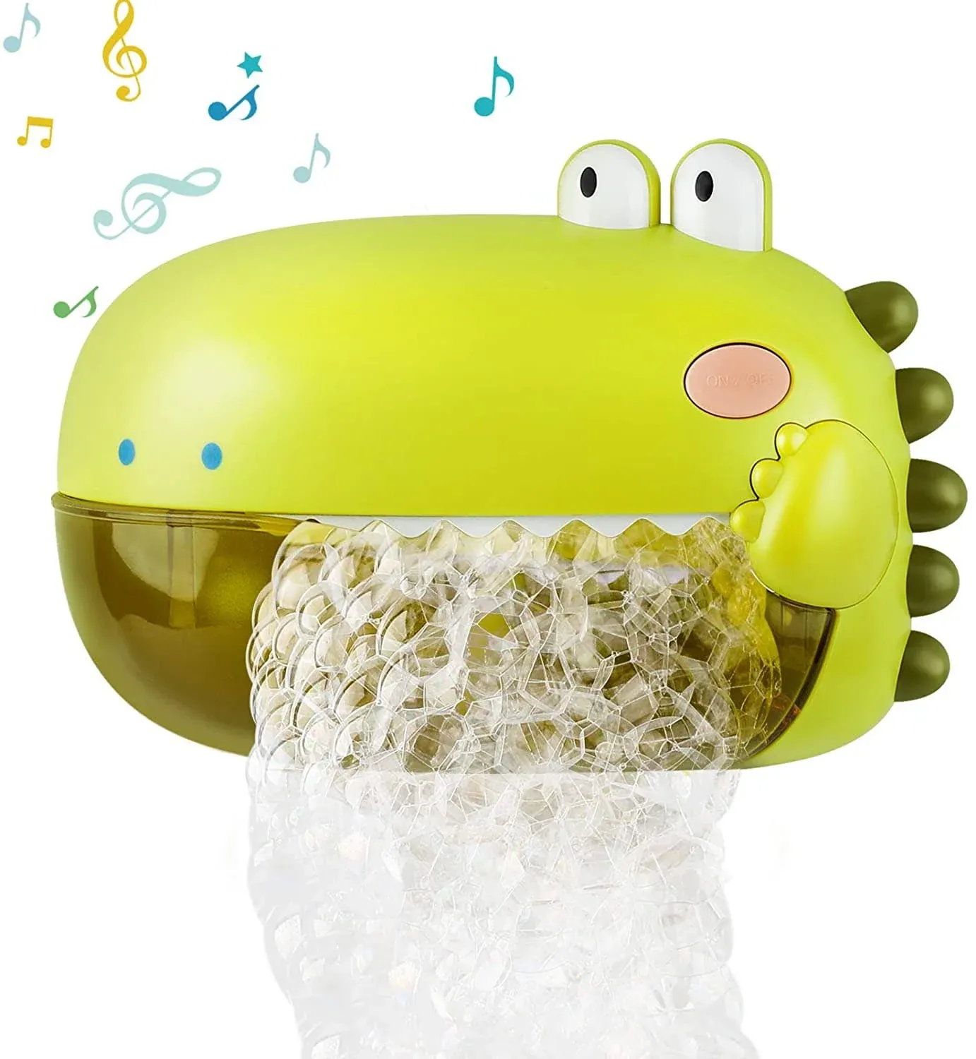 Lehoo Castle Baby Bath Toys Automatic Bath Bubble Machine Dinosaur Bathtub Bubble Maker