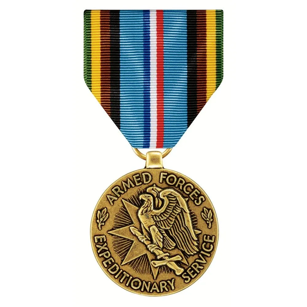 Armed Forces Expeditionary (AFEM) Medal Full Size