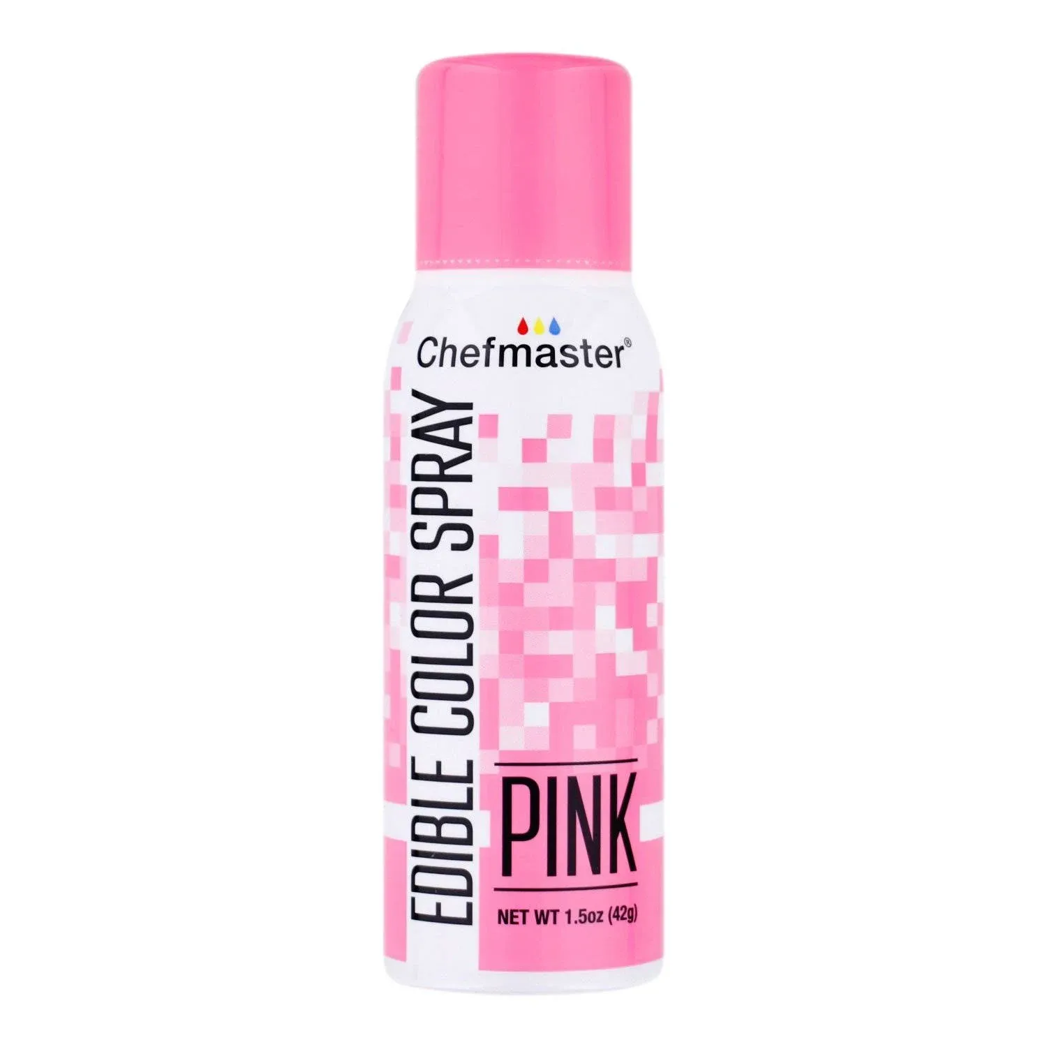 Pink Edible Color Spray Chefmaster 1.5 oz Can