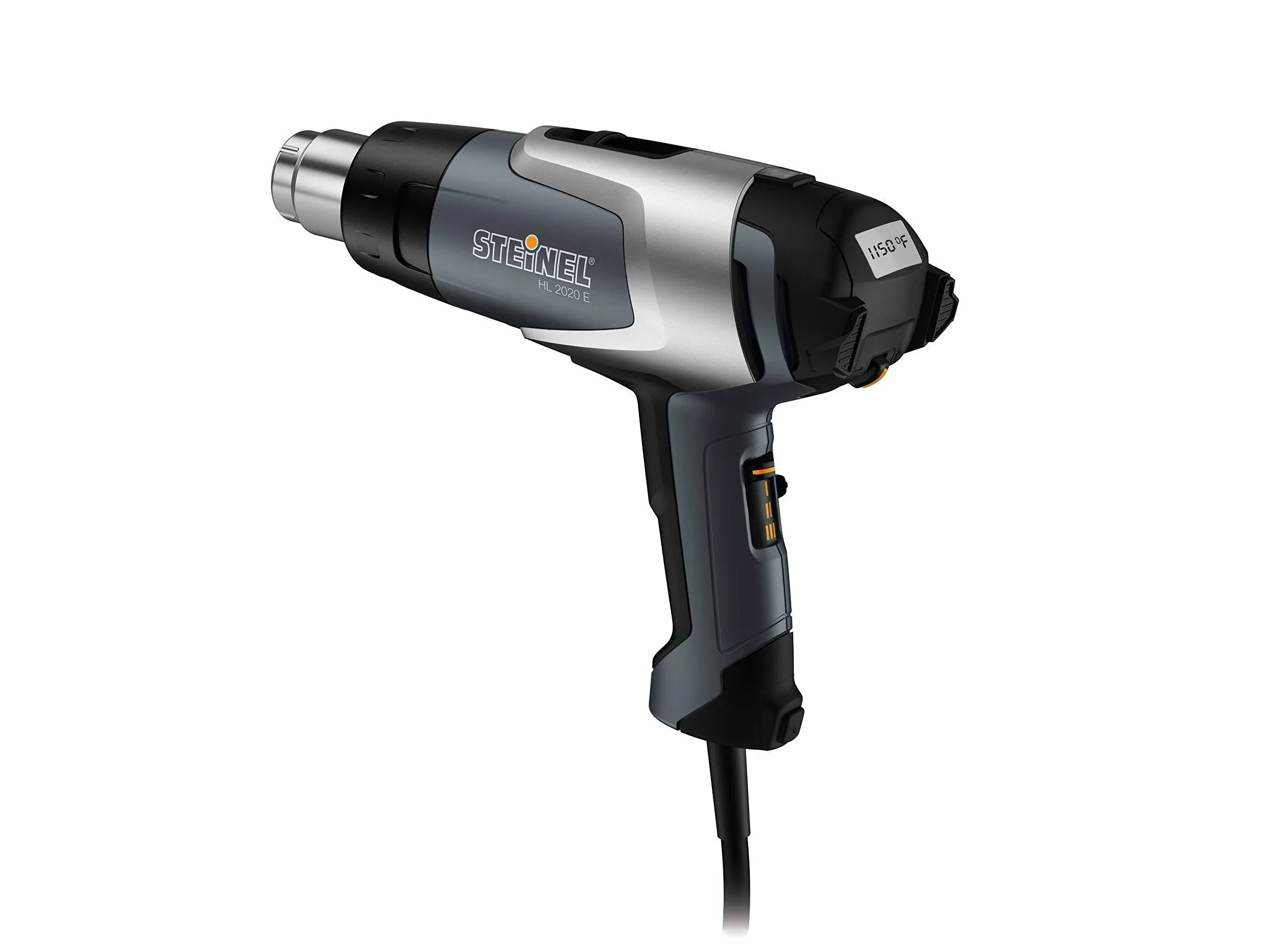 Steinel HL 2020 E Professional Heat Gun with heavy-duty carrying case, 120 to 1150&deg;F, 4/4 to 8/6 to 13 CFM