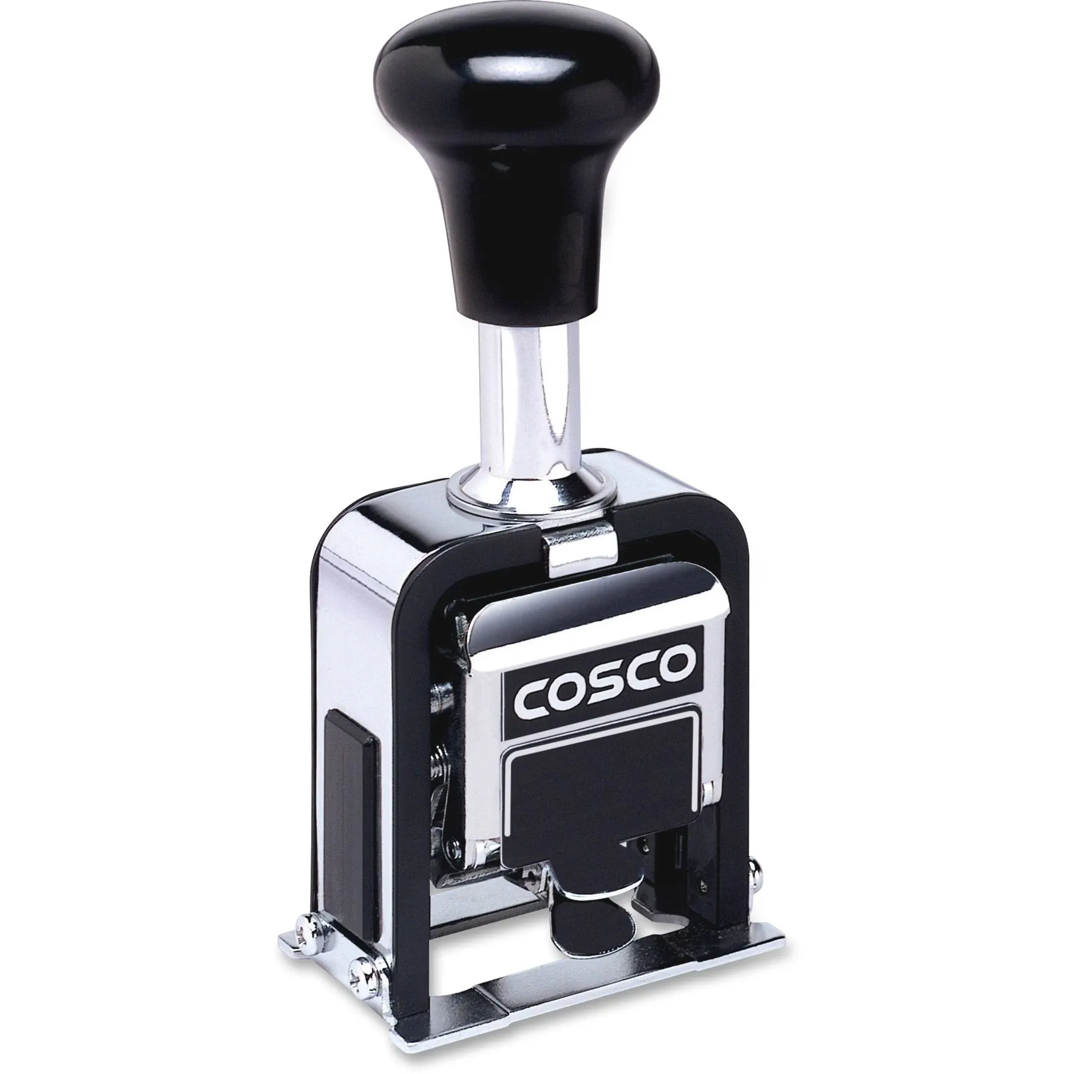 Cosco Automatic Numbering Machine, 6-Digits, 8 Modes, Black Ink (026138)