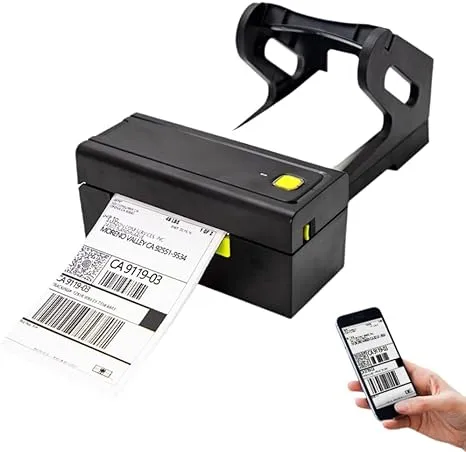 Dododuck Beeprt BY426BT High Speed Thermal Label Printer for 4X6 Labels | Bluetooth Enabled | Free Label Holder | Compatible with Windows, MacOS, Android and iOS Systems