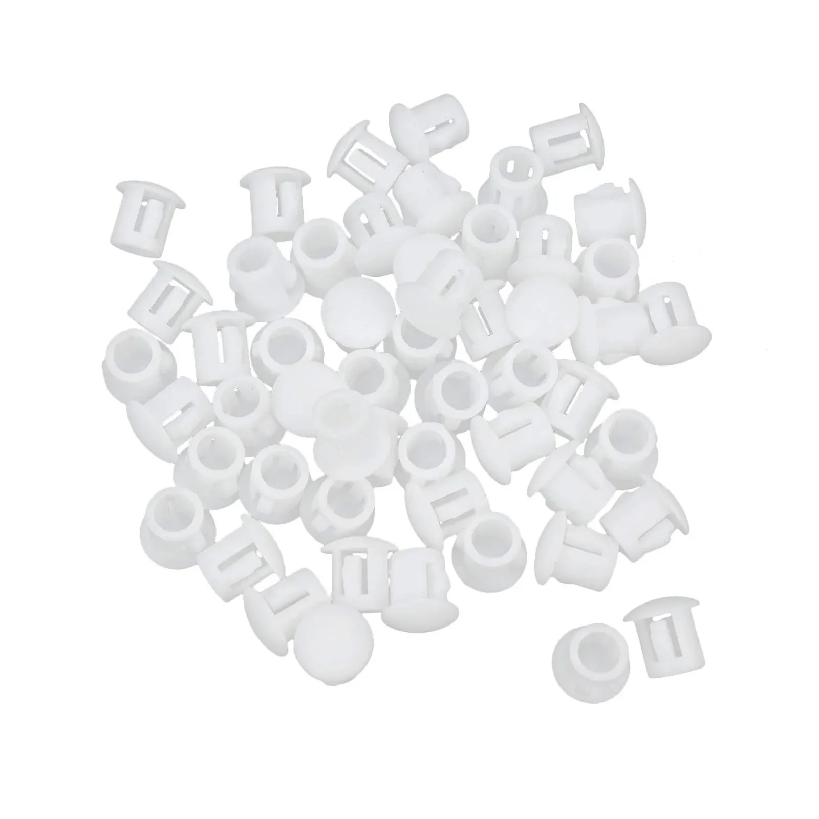 Coshar 50pcs Locking Hole Plugs Plastic Panel Hole Cover Mini Hole Plugs Fit ...