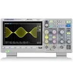 Siglent SDS1000X-E Series Super Phosphorus Oscilloscope, 2+EXT Channel, 200MHz Bandwidth, 7 Mpts/CH Memory Depth, 7" Monitor