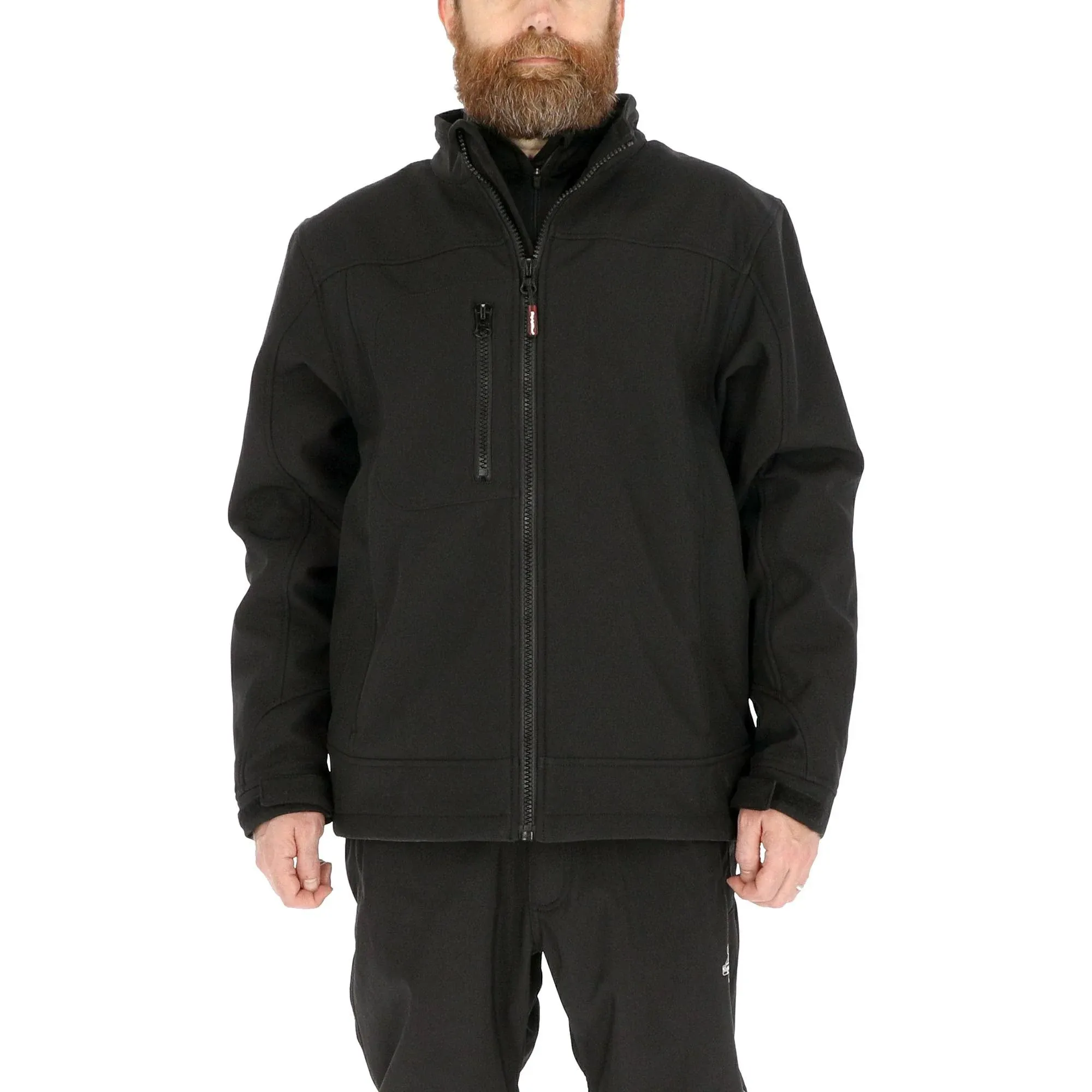 Refrigiwear Men's Warm Insulated Softshell Jacket with Soft Micro-Fleece Lining ...