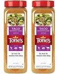 Tone's Taco Seasoning - 23 Ounce (2 Pack)