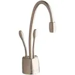 InSinkErator Contemporary Instant Hot and Cold Water Dispenser Faucet, Satin ...