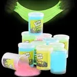 Glow in The Dark Slime - 12 Pack - Assorted Neon Colors - Glowing Slime Kit f...