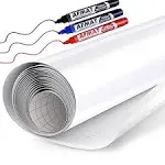 White Board Wallpaper, White Board Roll, Stick on White Boards for Wall, Peel