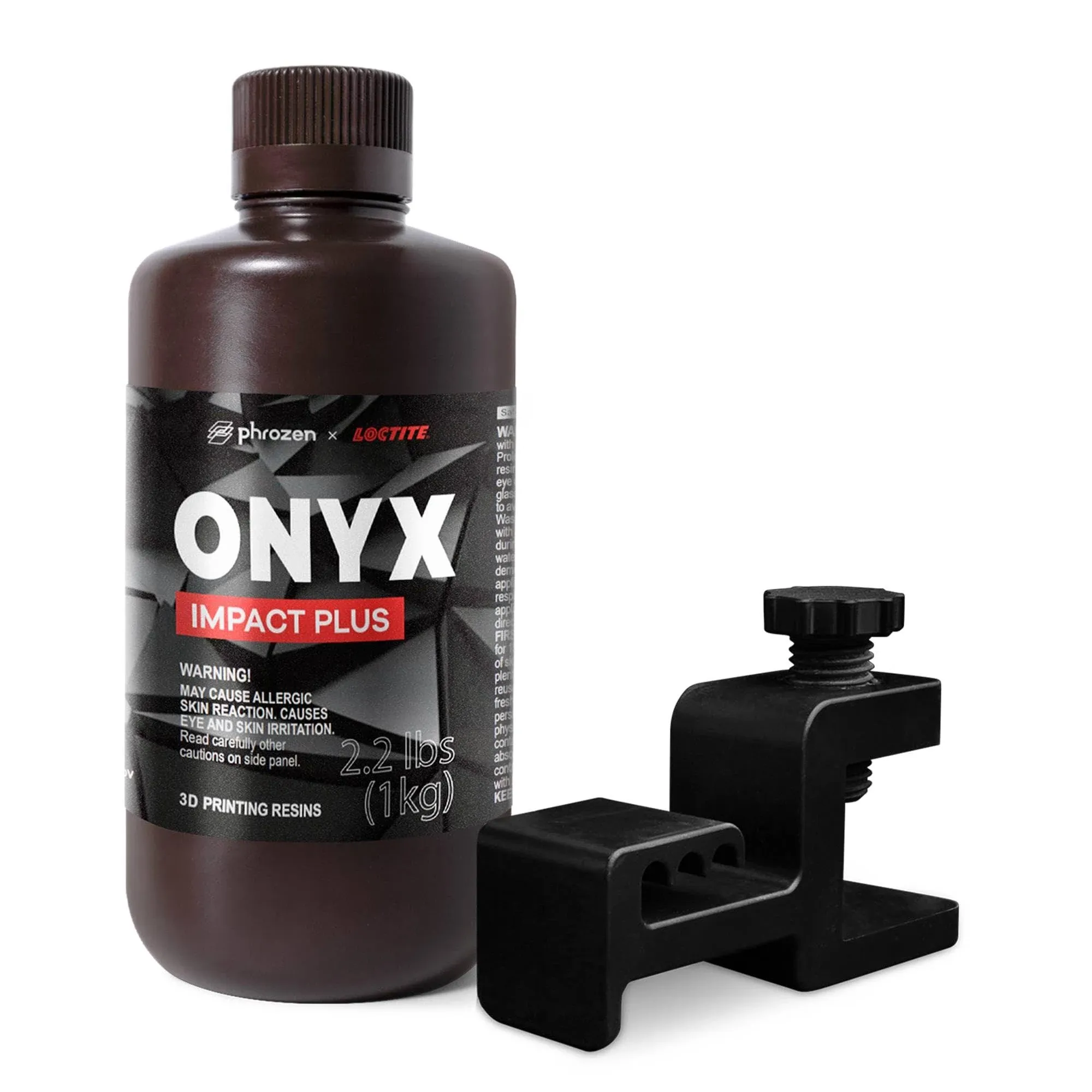 phrozen Onyx Impact Plus 3D Printing Resin, Strong & Tough, Ideal for Tabletop Gaming and Prosumer DIY Makers, Made in USA (1KG)