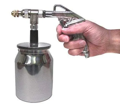 Undercoating Spray Gun for Applying Vehicle Undercoating and Rustproofing 