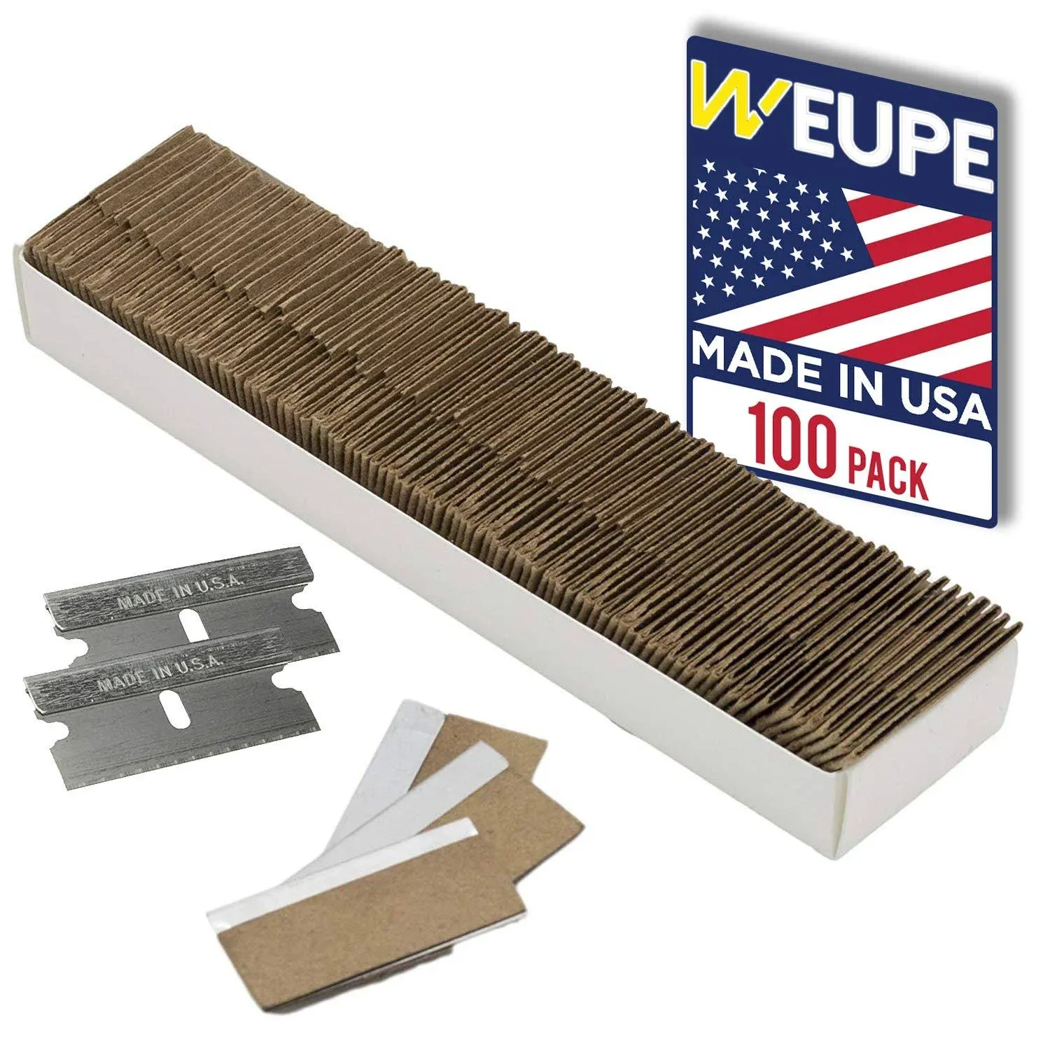 Razor Blades Utility Single Edge Razor Blades 100 Pack Razor Blade Scraper Refi