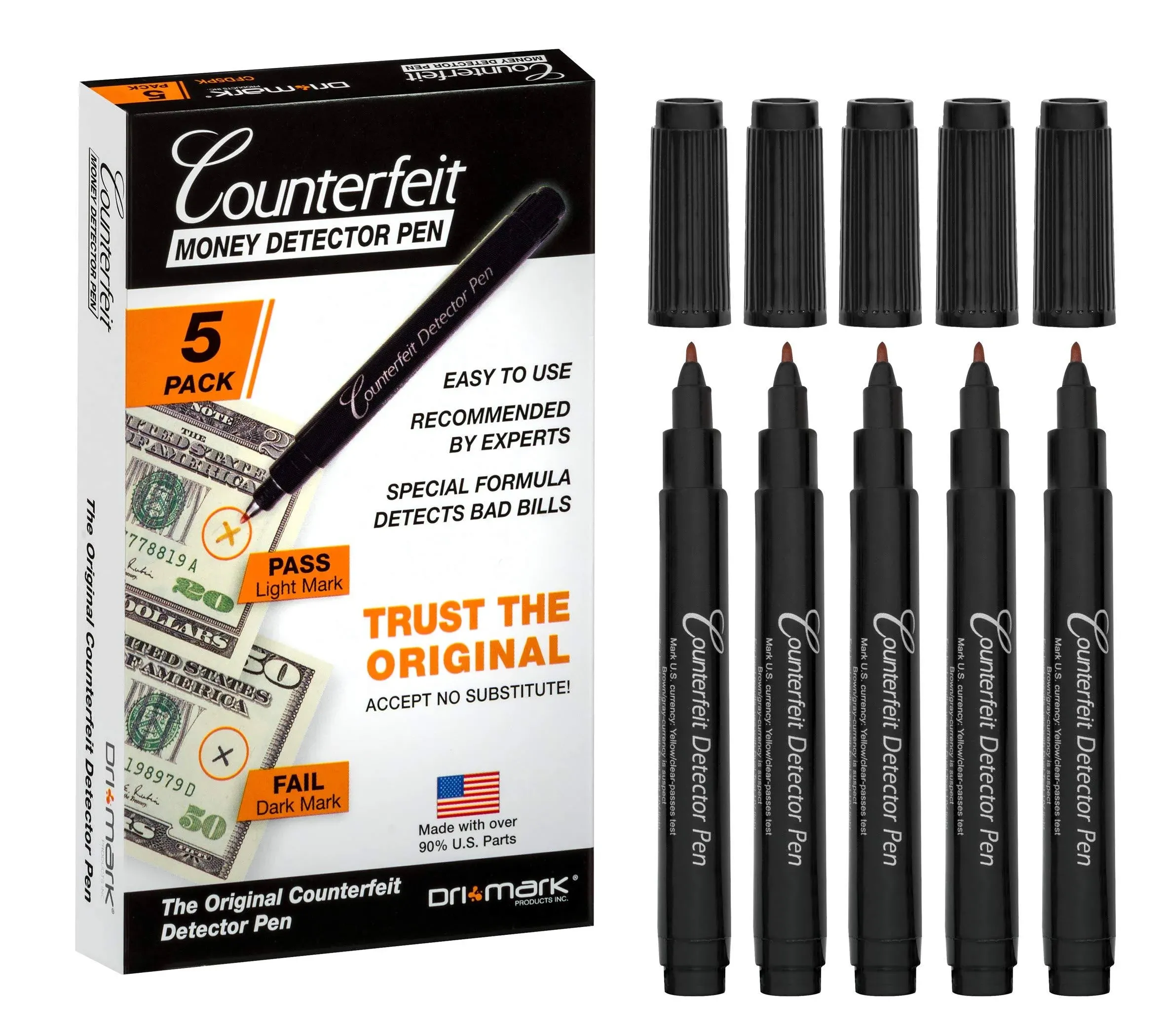 Dri Mark Counterfeit Bill Detector Pen