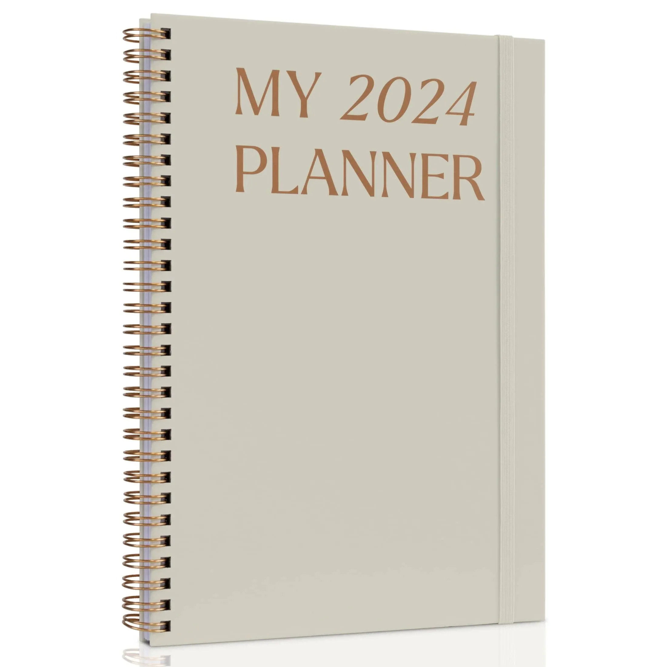 Simplified 2024 Daily Planner - Beautiful 7&#034; x 10&#034; Daily Planner for Women or...