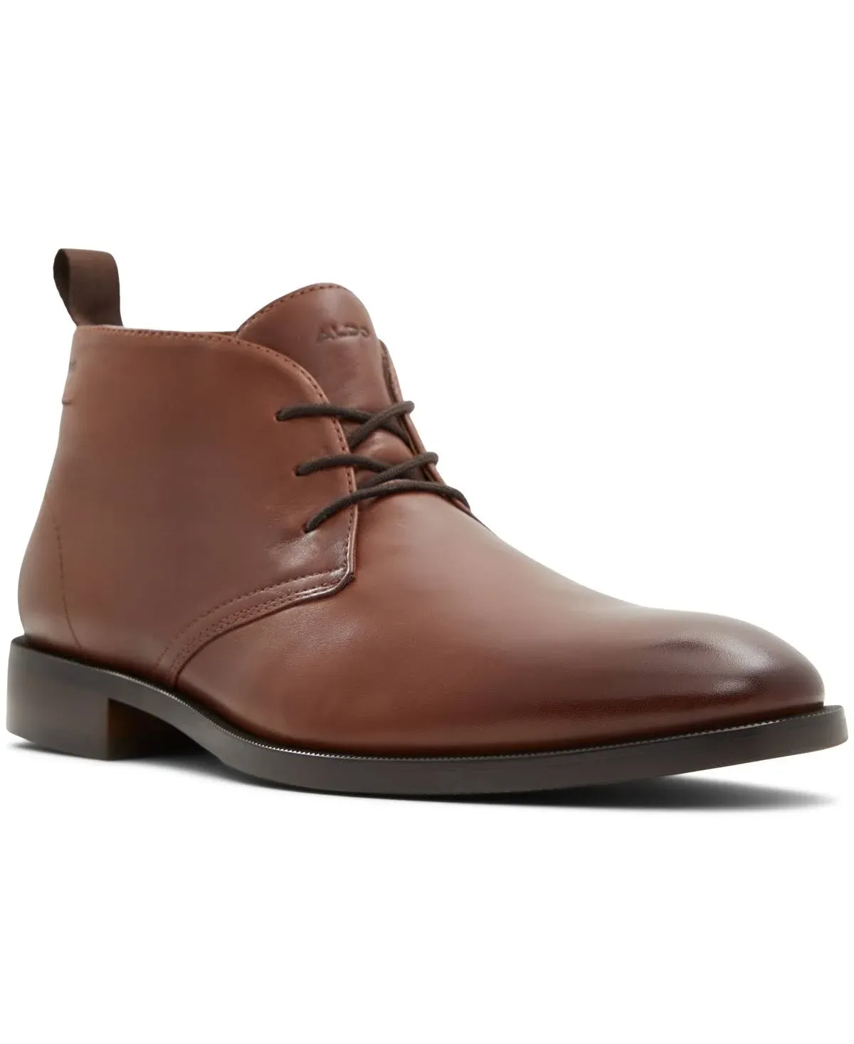 "Men's Watson Lace Up Casual Shoes In Cognac"