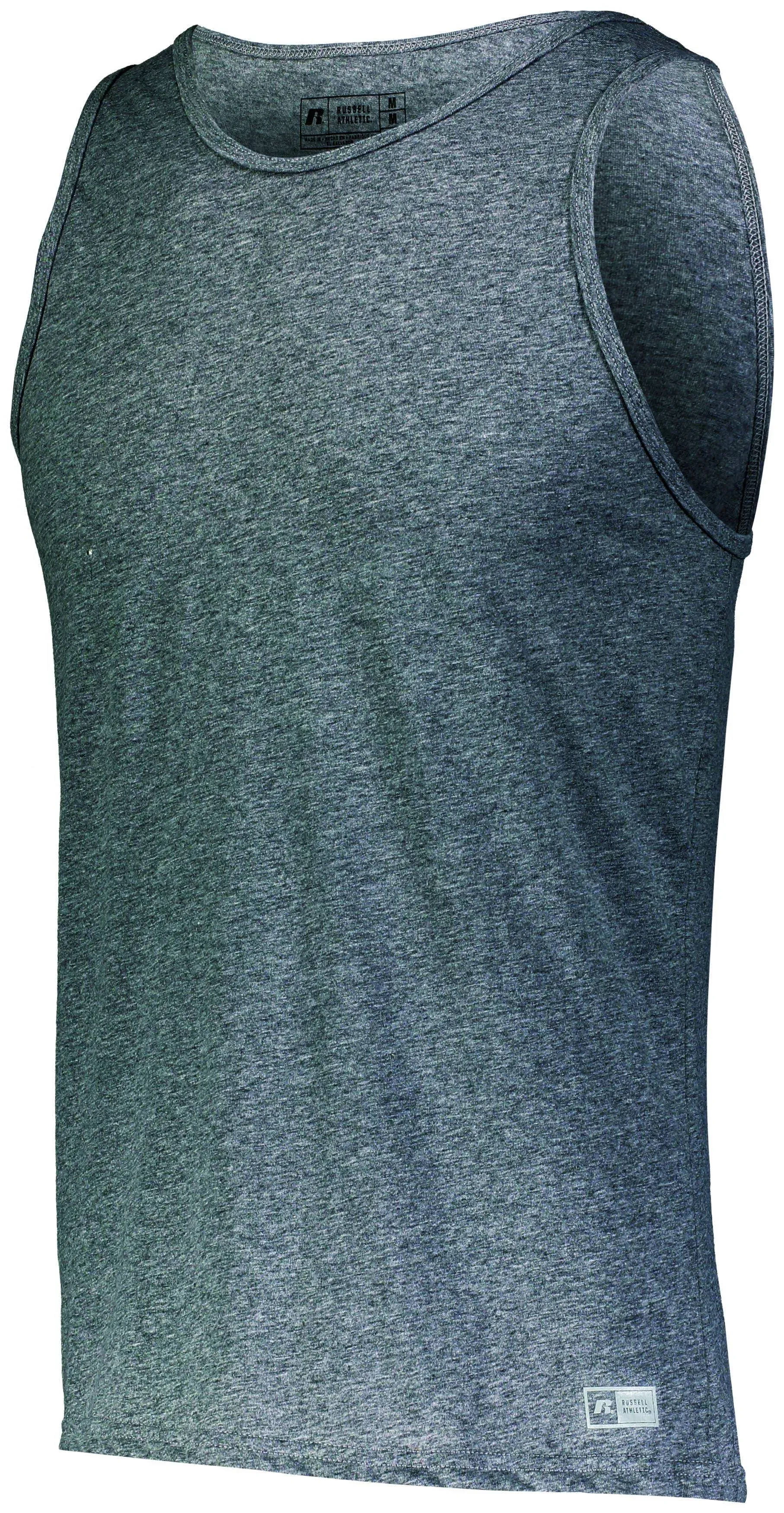 Russell Athletic Men's Dri-Power Cotton Blend Tank Tops, Moisture Wicking, Odor Protection, UPF 30+, Sizes S-4x