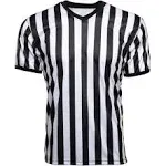 Murray Sporting Goods V-Neck Referee Shirt | Men’s Official Short Sleeve Pro-Style V-Neck Officiating Referee Shirt for Basketball, Soccer, Wrestling