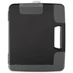 28541 Plastic Storage Clipboard, Letter Size, Black