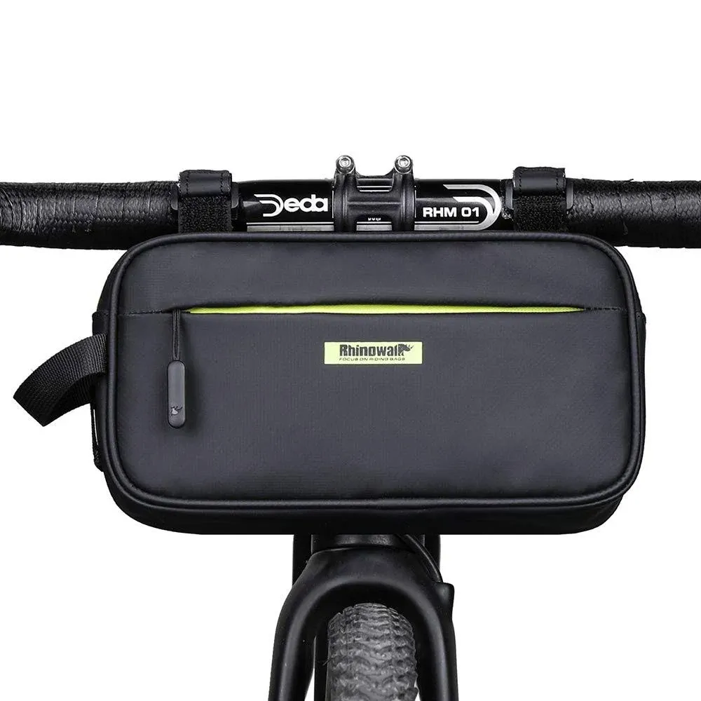 Rhinowalk Bike Handlebar Bag, Multifunctional Waterproof Mountain Bike Crossbar Front Bag Road Bike Basket Bicycle Frame Bag Waist Shoulder Bag Bicycle Bag Professional Cycling Accessories