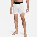 Nike Pro Men's Dri-Fit Fitness Shorts - White/Black