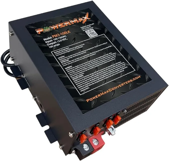 PowerMax Converters 100 Amp Battery Charger/Power Supply