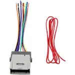 Stereo Wiring Harness Fit for 2002-2008 GMC Envoy Sierra Chevy Silverado Impa...