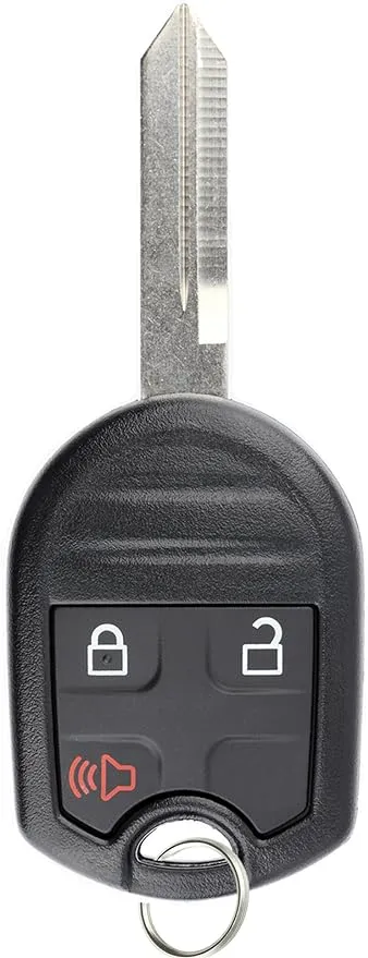 Keylessoption Keyless Entry Remote Control Uncut Blank Car Ignition Key Fob ...