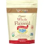 Spectrum Essentials Organic Whole Flaxseed - 15 Oz