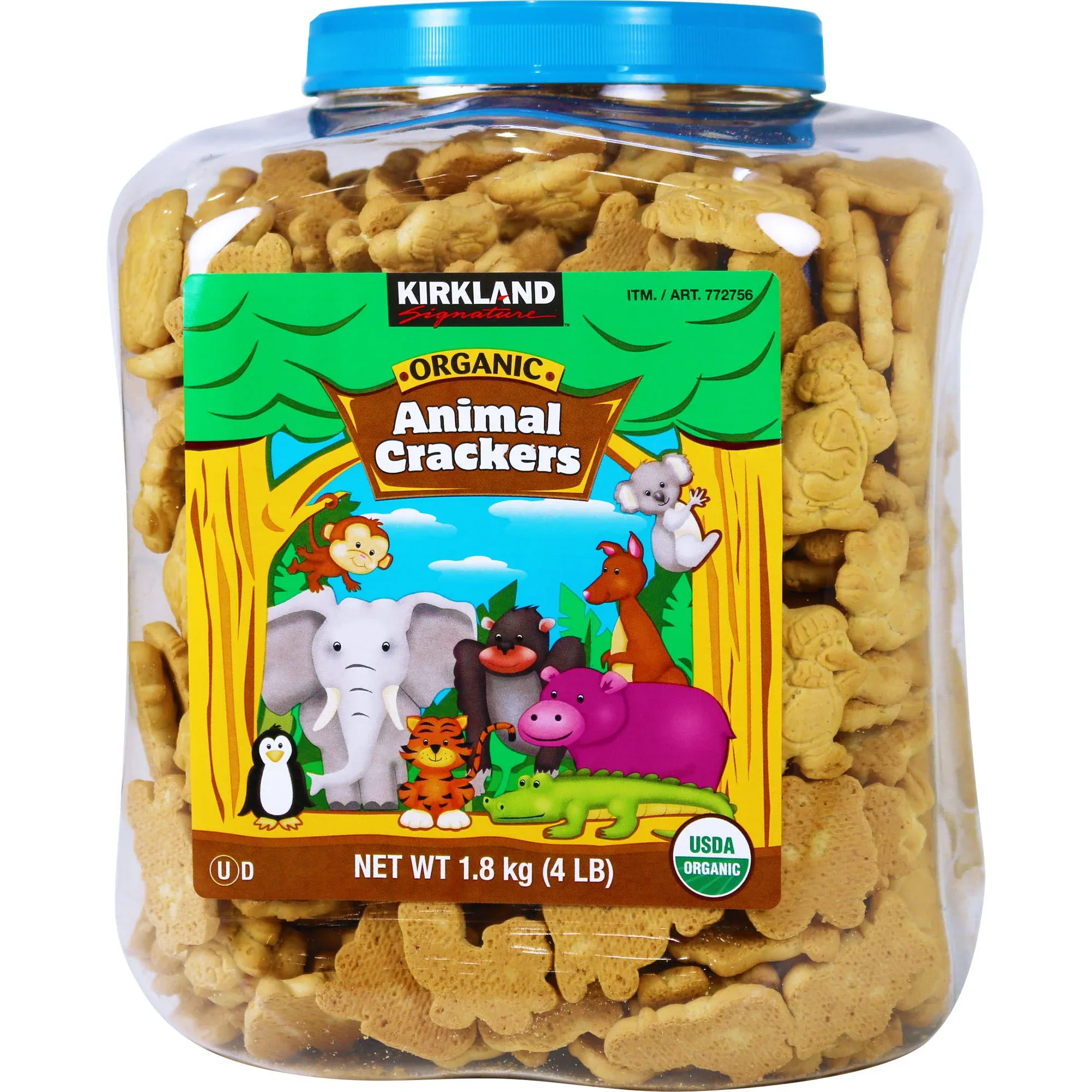 Kirkland Signature Organic Animal Crackers