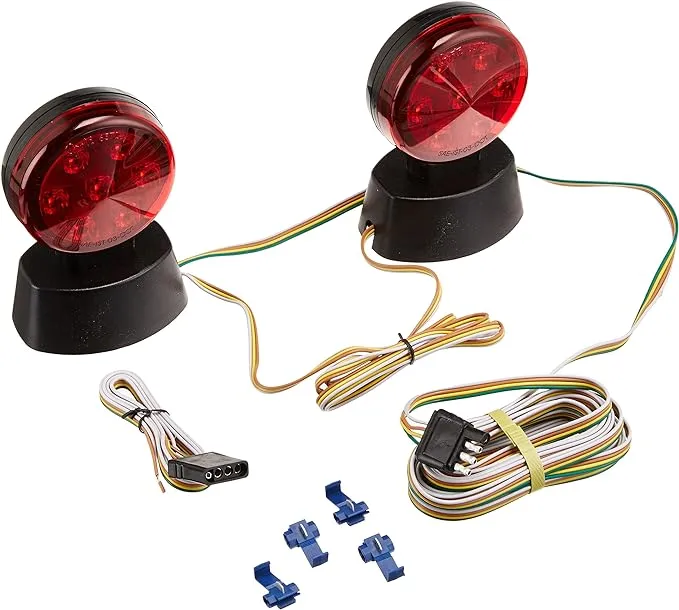 Grote 65720-5 Red Magnetic LED Towing Kit