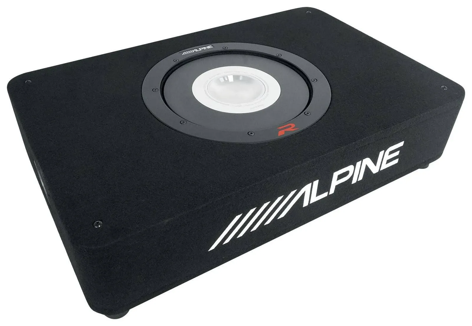 Alpine RS-SB12 12&#034; Alpine Halo R-Series &#034;R2&#034; Preloaded Subwoofer Enclosure wi...